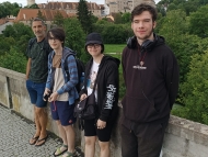 výhled na Český Krumlov