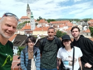 výhled na Český Krumlov